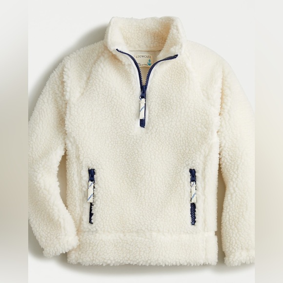 Crewcuts Other - Crewcuts Sherpa Half Zip Pullover Boys Size 14